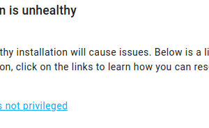 unhealty