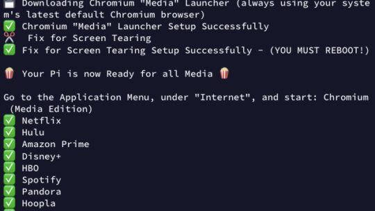 Netflix op Pi4