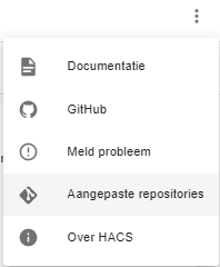 Aangepaste repositories