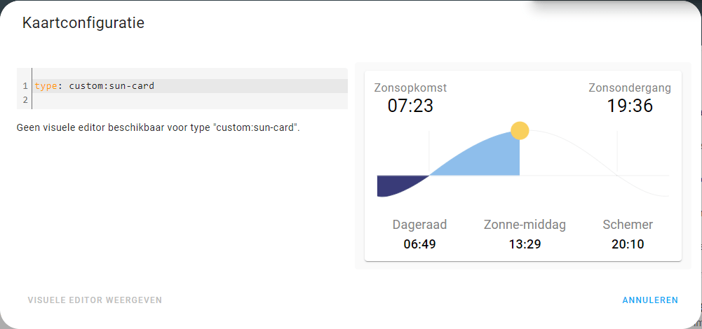 Zon seizoen