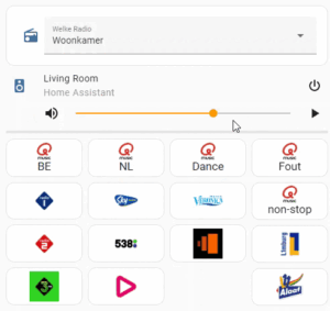 Radio browser menu