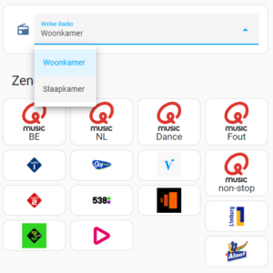 Radio Browser meerdere media players